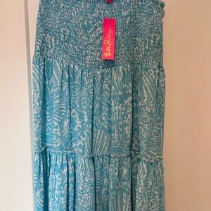 Lilly Pulitzer New Hanalei skirt in Blue Medium